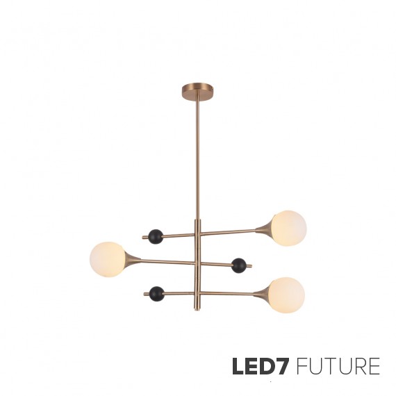 Loft Industry Modern - 2Balls Arrow Chandelier